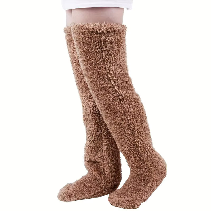 KozyKnee Fuzzy socks